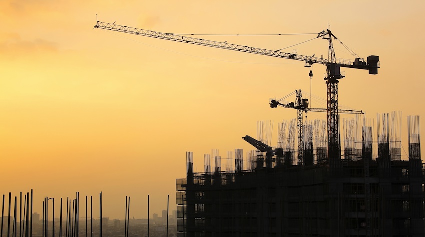 Construction Cranes in Manila