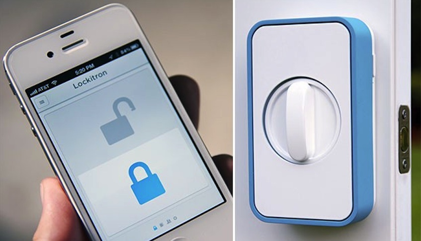 Lockitron can lock and unlock your door through your smartphone