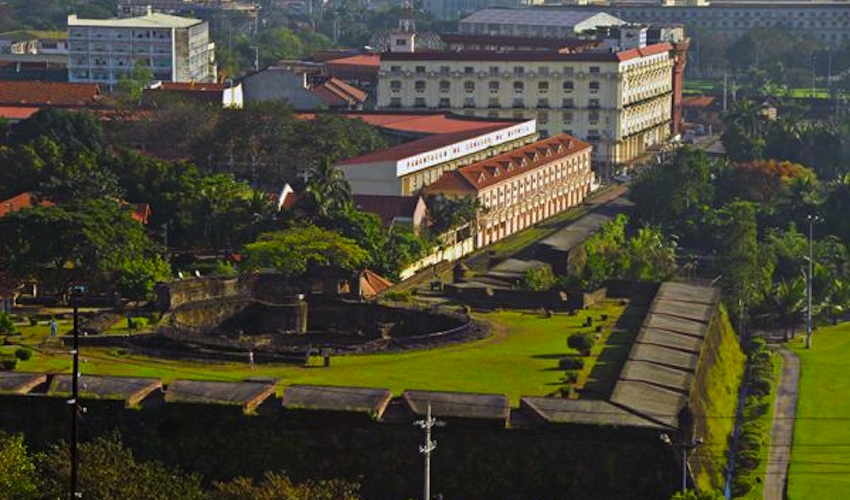 Manila's old walled city of Intramuros