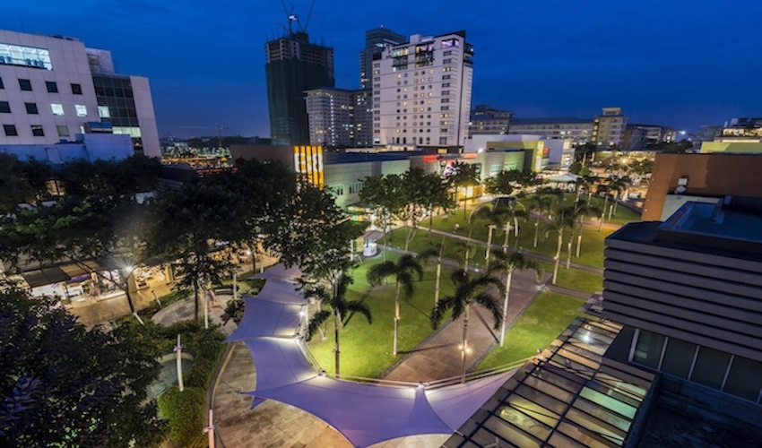 fort bonifacio global city street view map